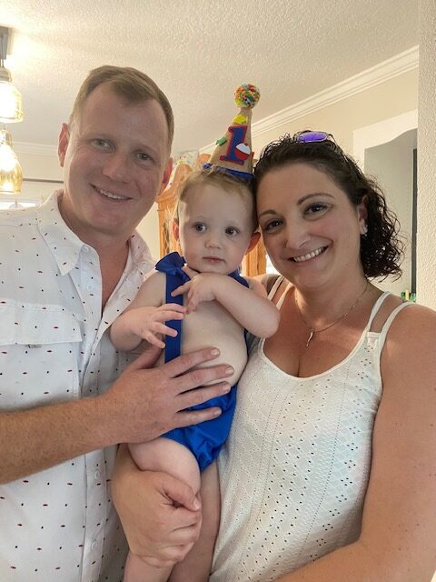 Captain Mike is a family man. 